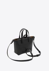 Moncler Micro Very Tote Bag in Calf Leather Black L109B5D00005-M9608-999