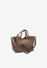 Tod's Small T Timeless Leather Bag Brown XBWAPAFL100-QRI-4L64
