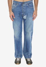 Maison Margiela Logo Patch Jeans Blue S50LA0241-S30561-986