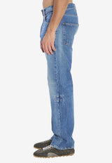 Maison Margiela Logo Patch Jeans Blue S50LA0241-S30561-986