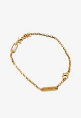 Saint Laurent Cassandre Chain Bracelet Gold 862050-Y1526-8066