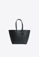 Moncler Small Very Tote Bag in Calf Leather Black L109B5D00012-M9608-999