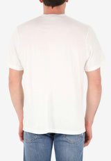 James Perse Basic Crewneck T-shirt White MELJ3199--WHT