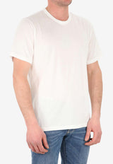 James Perse Basic Crewneck T-shirt White MELJ3199--WHT