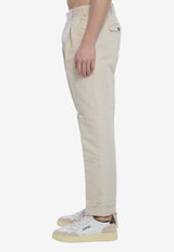 PT Torino Rebel Straight-Leg Pants Cream CORSZAZ40FWD-PU38-0015