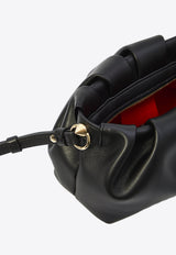 Christian Louboutin Mini Eva Nappa Leather Crossbody Bag Black 1265236-BK01-BLACK
