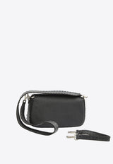 Fendi Baguette Leather Shoulder Bag Gray 7VA572-ARLZ-F0J55