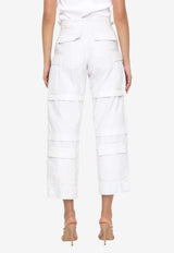 DARKPARK Julia Cargo Pants Off-white CDPM004C-O518004-OWHT