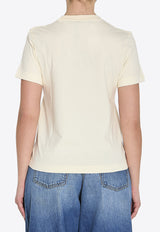 Jacquemus Gros Grain T-shirt Light Beige TSW00550A-J00029-131