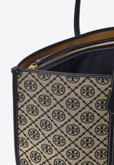 Tory Burch Perry T Monogram Tote Bag Blue 174279--405