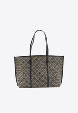 Tory Burch Perry T Monogram Tote Bag Blue 174279--405