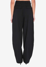 TheLatest Cara Pleated Pants in Wool-Blend Black 3116W0206-ABTPB-T0002