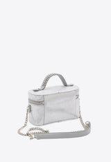 Stella McCartney Falabella Faux Leather Vanity Bag Silver 7P0070-WP0301-8101