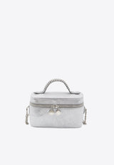 Stella McCartney Falabella Faux Leather Vanity Bag Silver 7P0070-WP0301-8101