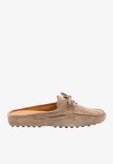 Tod's Boat Slider Sandals Brown XXW22L0KB70-M8W-C413