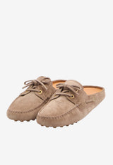 Tod's Boat Slider Sandals Brown XXW22L0KB70-M8W-C413