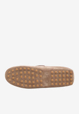 Tod's Boat Slider Sandals Brown XXW22L0KB70-M8W-C413