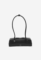 Alaïa Small Le Teckel Leather Shoulder Bag Black AA1S06029CA212--999