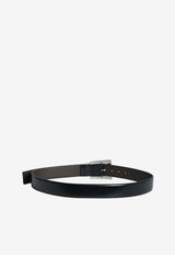 Versace Monogram Leather Belt Black 1024197-1A17848-1B00K
