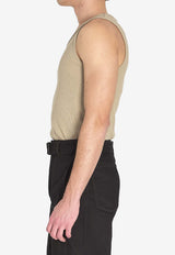 Lemaire Ribbed Tank Top Green TS0006-LJ1030-GR609