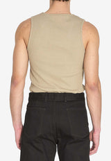 Lemaire Ribbed Tank Top Green TS0006-LJ1030-GR609