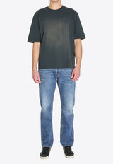 Golden Goose DB Embroidered Logo Faded T-shirt Black GUP01873-P002362-90498