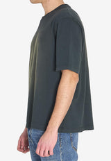 Golden Goose DB Embroidered Logo Faded T-shirt Black GUP01873-P002362-90498