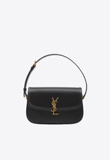 Saint Laurent Medium Solferino Nappa Leather Shoulder Bag Black 832330-0SX0W-1000