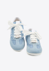 Roger Vivier Viv Low Sneakers Light Blue RVW79342800-UYW-788K