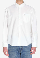 AMI PARIS Ami De Coeur Boxy Shirt White HSH822-C00031-168