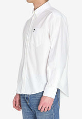AMI PARIS Ami De Coeur Boxy Shirt White HSH822-C00031-168