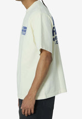 Willy Chavarria Fashion Service Printed T-shirt Off-white WCJSY0180--065
