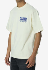Willy Chavarria Fashion Service Printed T-shirt Off-white WCJSY0180--065