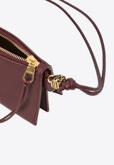 Loewe Joya Nappa Leather Pouch Bag Burgundy C630R10X03--7240