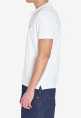 AMI PARIS Ami De Coeur Polo T-shirt White HPL411-760-100