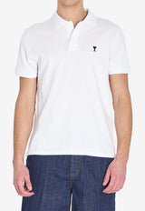 AMI PARIS Ami De Coeur Polo T-shirt White HPL411-760-100