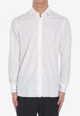 Borriello Napoli Spaccanapoli Long-Sleeved Shirt White 14012 SPACCA--BIA