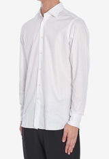 Borriello Napoli Spaccanapoli Long-Sleeved Shirt White 14012 SPACCA--BIA