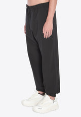 Moncler Elastic-Waist Track Pants Black K20912A00012-598PM-999