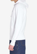 AMI PARIS Ami De Coeur Hooded Sweatshirt White HSW764-730-100