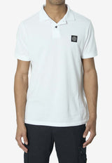 Stone Island Logo Patch Polo T-shirt White L1S152200008-S0017-V1001