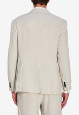Barena Venezia Borgo Buttoned Blazer Pearl GIU5200-41467-538