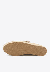 Gianvito Rossi Elda Espadrille Ballet Flats Beige G22366-05GOM-CAML
