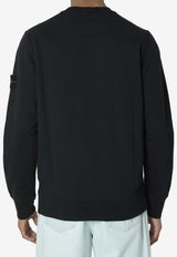 Stone Island Logo Patch Crewneck Sweater Black L1S155100052-S00B0-V0029