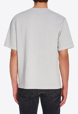 Jacquemus Pigmento Logo T-shirt Gray TSM00631A-J00045-150