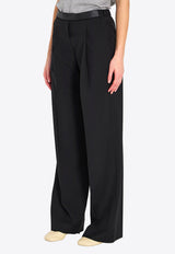 Loewe Wool Tailored Pants Black S359Y04XI2--1100