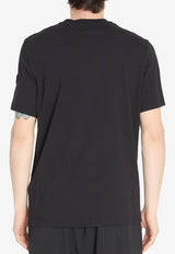 Moncler Signature Logo Crewneck T-shirt Black L10918C00007-89AYW-999