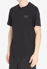 Moncler Signature Logo Crewneck T-shirt Black L10918C00007-89AYW-999