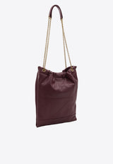 Saint Laurent Jamie Nappa Leather Shoulder Bag Merlot 781666-AAB32-6592