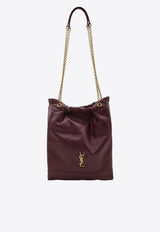 Saint Laurent Jamie Nappa Leather Shoulder Bag Merlot 781666-AAB32-6592